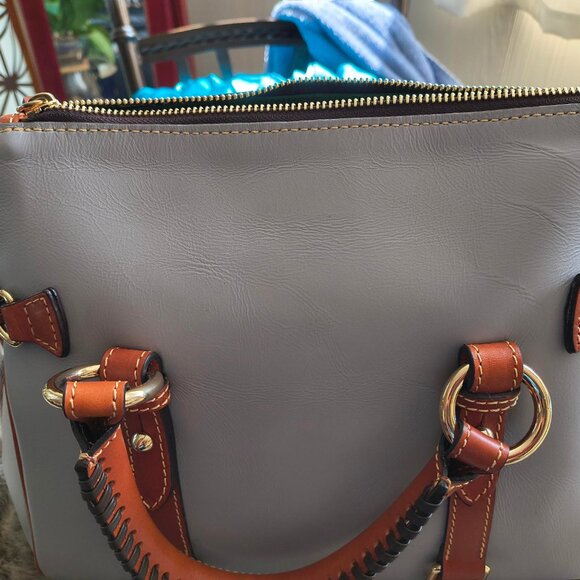Dooney & Bourke Classic Satchel in Ash Color - Picture 10 of 11